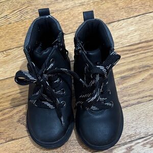 Cat & Jack Black Kids Boots